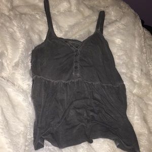 Grey AEO tank top
